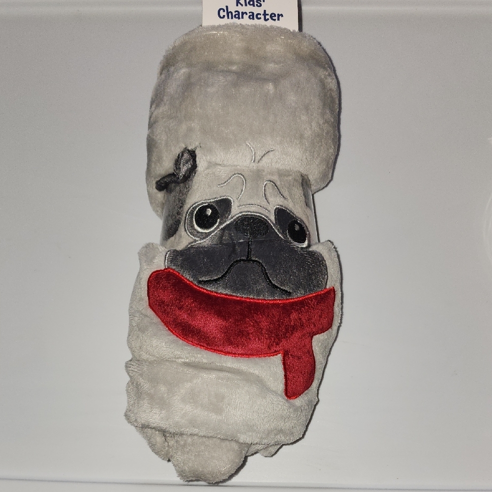 Comfort Bay Kids Character Dog Throw